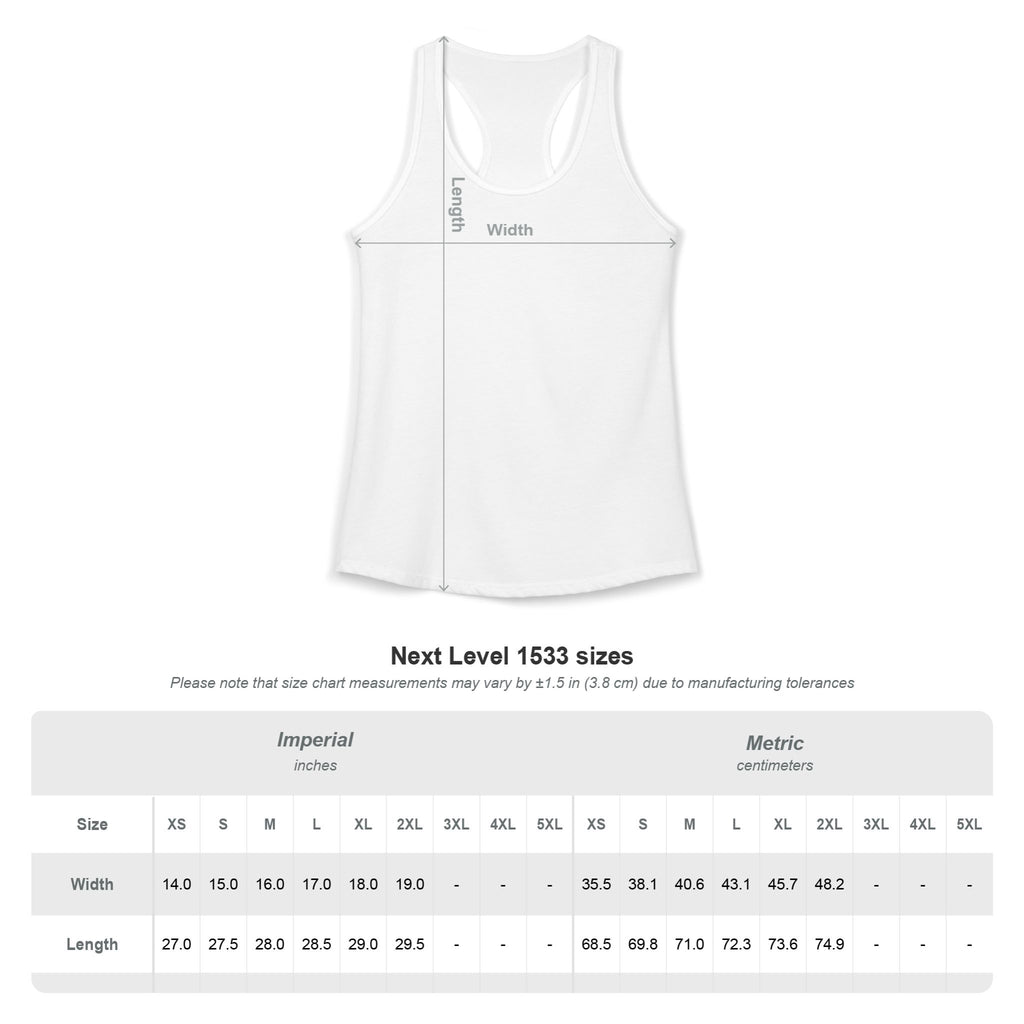 Women's Ideal Racerback Tank Happy 250th Birthday USA
