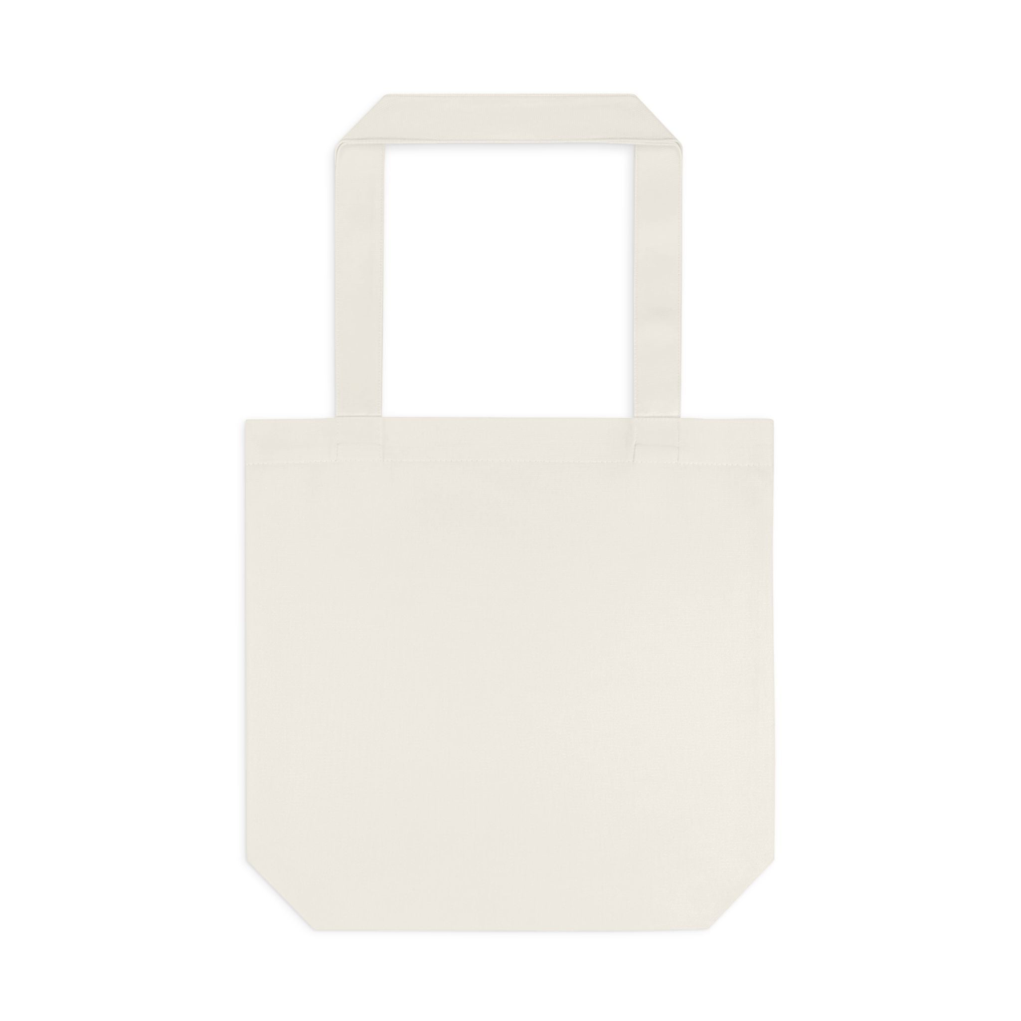 Floral Basket Cotton Tote Bag – Rustic Bloom Garden Design